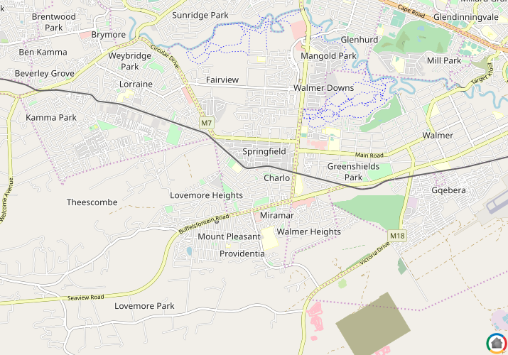 Map location of Broadwood